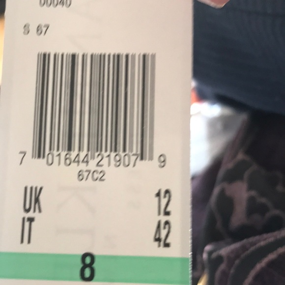 NWT Anne Klein navy sleeveless dress size 8 - Picture 7 of 8